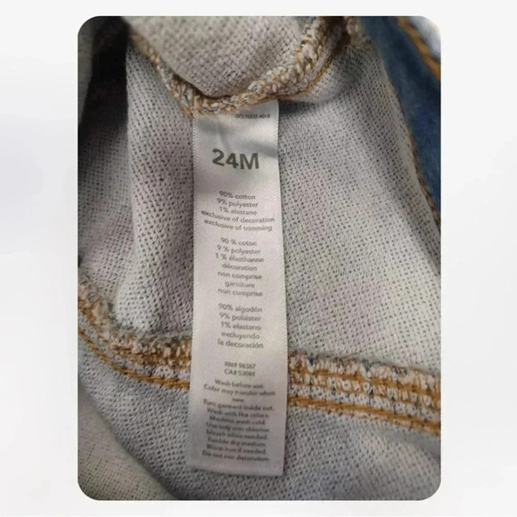 Baby B”gosh Denim Jean Jacket Size 24 Months - Picture 5 of 7